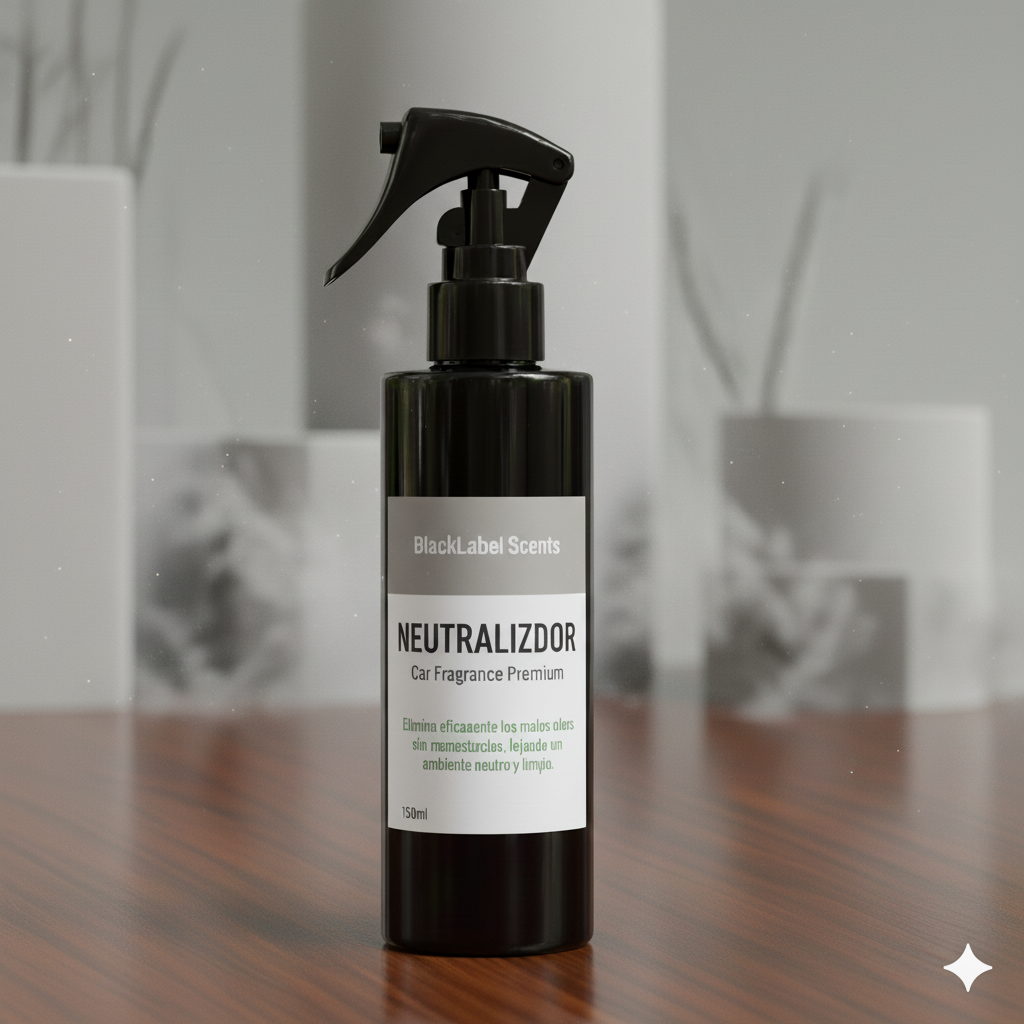 Ambientador de Coche Premium Neutralizador de Olores Ambientador de Coche Neutralizador 250ml