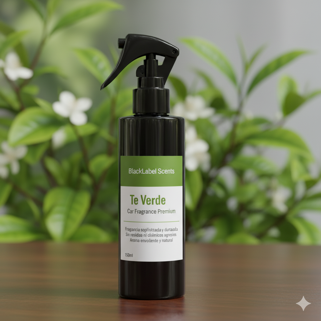 Ambientador de Coche Té Verde y Musk 250ml